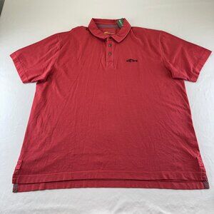 Orvis Polo Shirt Mens XL Red Fishing Outdoors Sportsman Golfer Angler Active